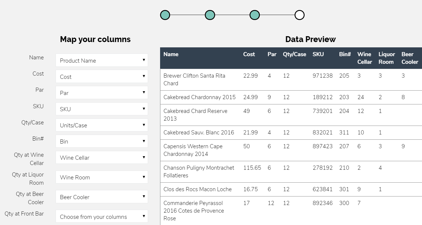 Map Columns